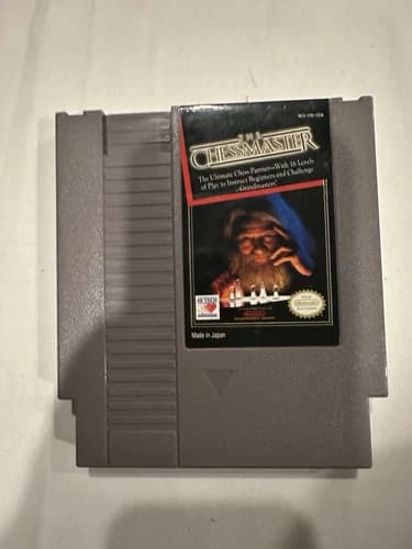 The Chessmaster (Nintendo Entertainment System, 1990) NES Authentic