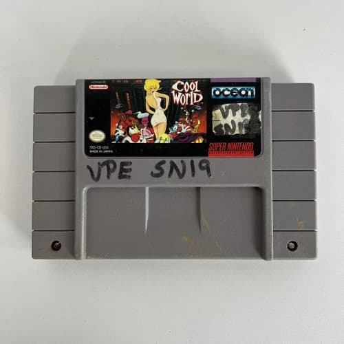 Cool World (Super Nintendo SNES, 1992) Cartridge Only