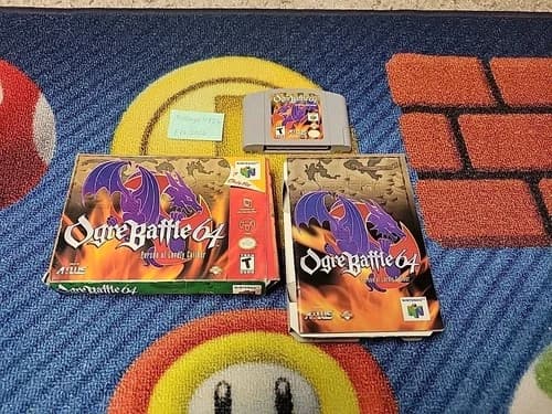 Ogre Battle 64: Person of Lordly Caliber (Nintendo 64, 2000 N64) Complete W Box