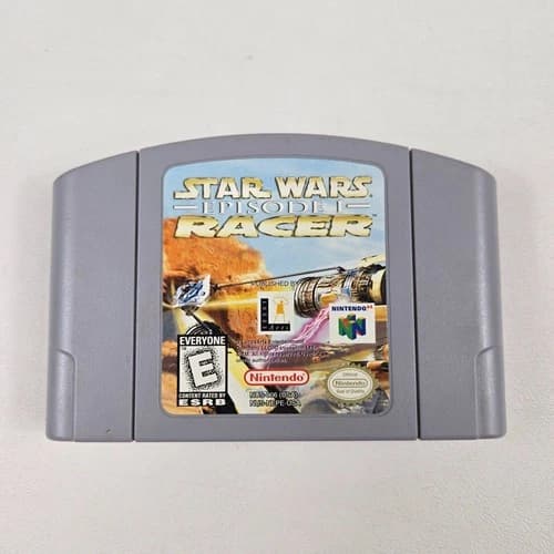 Star Wars Episode 1 Racer Nintendo 64 N64 Authentic Original Tested & Working