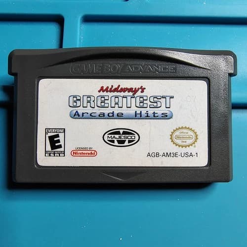 Midway's Greatest Arcade Hits Nintendo Game Boy Advance GBA Authentic Tested Ls