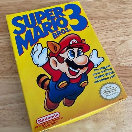 Super Mario Bros. 3 (Nintendo NES) – Complete with Original Box