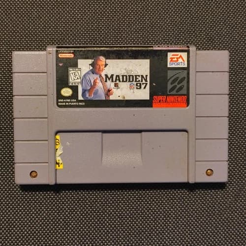 Madden NFL 96 (Super Nintendo Entertainment System, 1995)