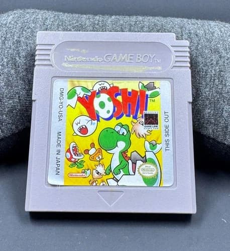 Nintendo Game Boy Yoshi 1992 - Tested and working. Game only. Ships Free!