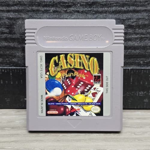 Rare! Casino funpack Gameboy cartridge only/ tested