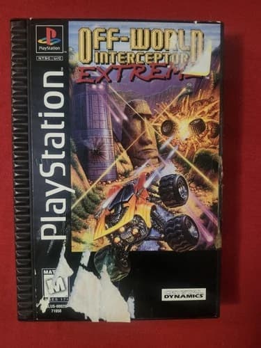 Off World Interceptor Extreme Video Game For Playstation 1