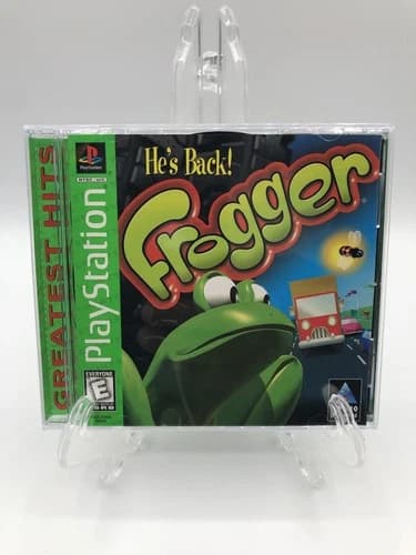 Frogger He's Back Greatest Hits (Sony Playstation 1, 1998) PS1 CIB Complete