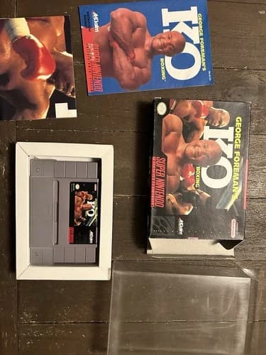 George Foreman's KO Boxing (Super Nintendo Entertainment System, 1993)