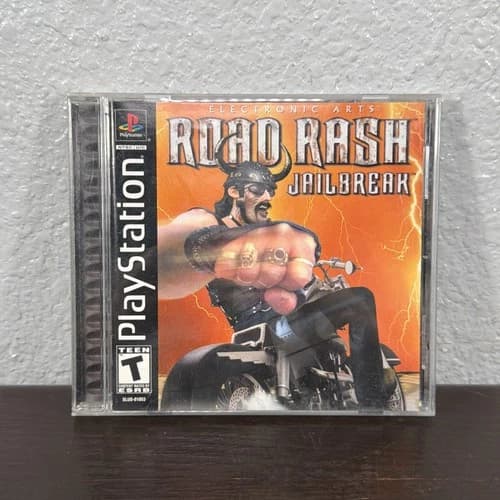 Road Rash: Jailbreak (Sony PlayStation 1, 2000) PS1 CIB Complete