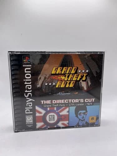 Sony PlayStation PS1 GTA Grand Theft Auto Director's Cut