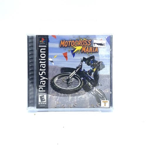 Motocross Mania (Sony PlayStation 1, 2001) PS1 CIB Complete Tested
