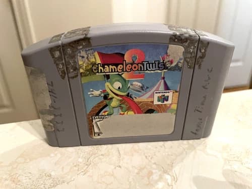 Chameleon Twist 2 (Nintendo 64, N64) Cart Only TESTED RARE