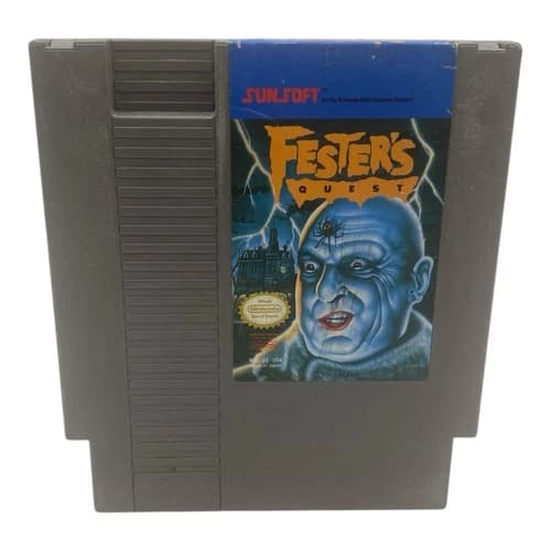Fester's Quest (Nintendo Entertainment System 1989) NES Tested