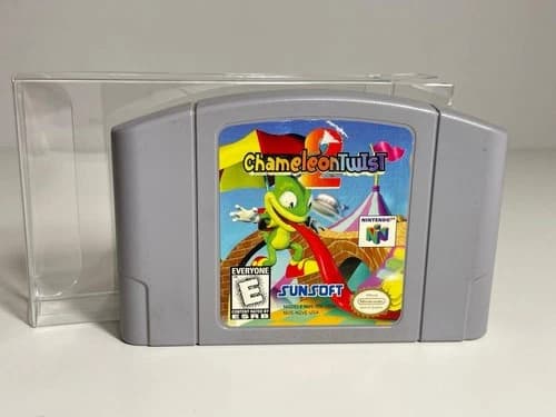 Chameleon Twist 2 N64 Nintendo 64 Authentic Very Good Clean Tested