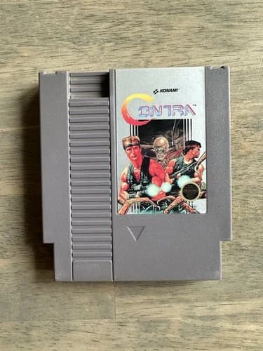 Contra (Nintendo NES, 1988) Cartridge Only - Tested