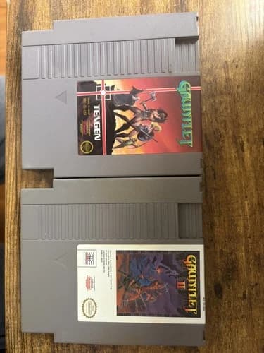 Gauntlet for Nintendo and gauntlet 2 NES