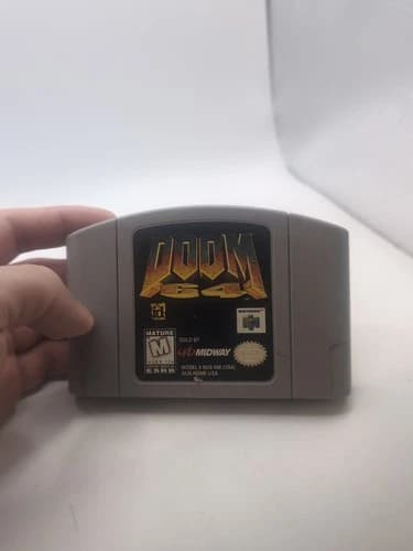 Doom 64 Nintendo 64 N64 Authentic Tested Working