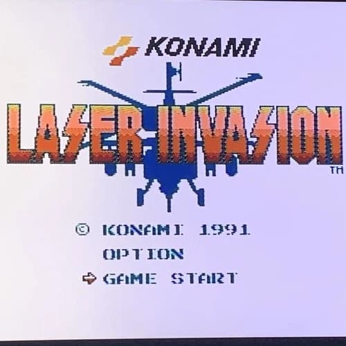 Laser Invasion Nintendo Entertainment System NES 1991 Cartridge Only Tested