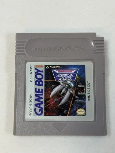 Gradius: Interstellar Assault (Nintendo Game Boy) - Authentic, Tested & Working!
