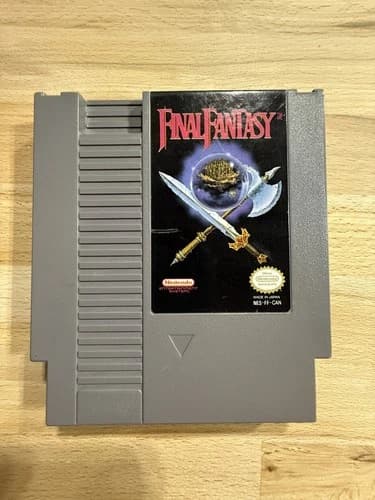Final Fantasy NES Nintendo Authentic Tested Working