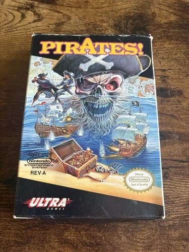 Pirates! (Nintendo Entertainment System NES) - CIB - Complete Tested
