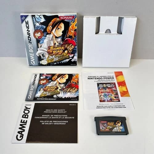 Shamen King Master of Spirits GBA Complete CIB Gameboy Advance Authentic TESTED