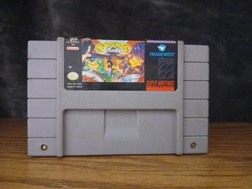 Battletoads in Battlemaniacs SNES - Authentic
