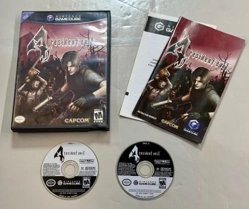 Resident Evil 4 (Nintendo GameCube, 2005) Complete - Tested - Authentic
