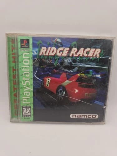 PlayStation PS1 Ridge Racer Greatest Hits Complete CIB Tested Working NTSC
