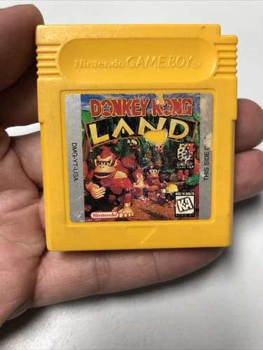 J4 Donkey Kong Land Nintendo GameBoy Authentic Working Free Shipping