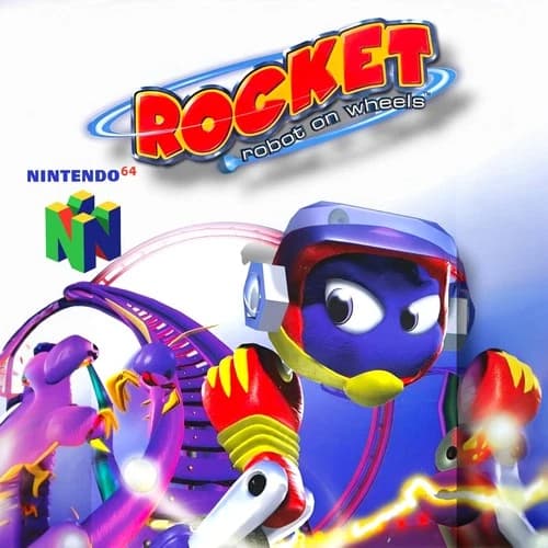 N64 Rocket Robot on Wheels (Nintendo 64, 1999) - Tested