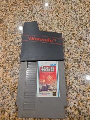 NES Iron Tank (Nintendo Entertainment System, 1988)Cleaned & Tested