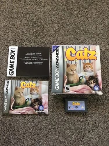 Catz Gameboy Advance Complete In Box With Manual