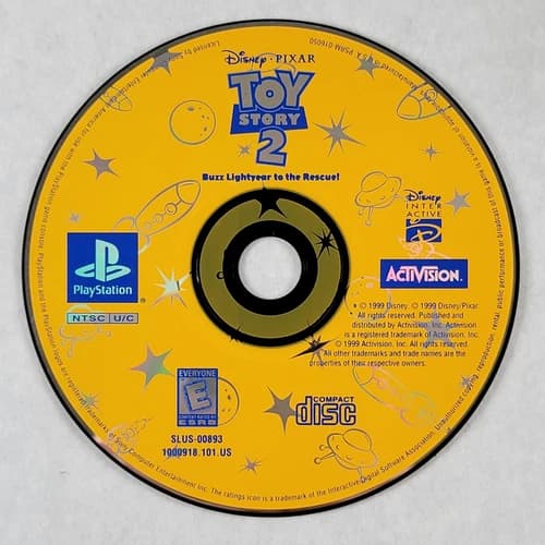 Toy Story 2 - Loose Sony PS1 Playstation 1 Disc