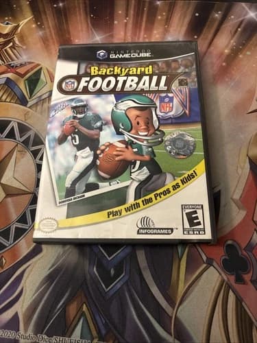 Backyard Football (Nintendo GameCube, 2002) CIB w/ Manual Tested NFL