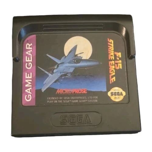 F-15 Strike Eagle (Sega Game Gear, 1993) Cartridge Only