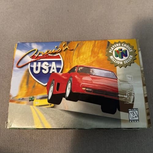 Cruis’n USA Cruisin (Nintendo 64 N64) Complete in Box CIB
