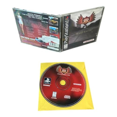 Sony PlayStation 1 PS1 CIB Complete TESTED Rage Racer CF
