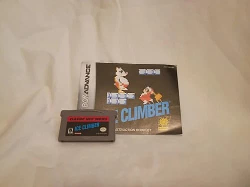 Ice Climber Classic NES Series (Nintendo Game Boy Advance GBA, 2004) TESTED