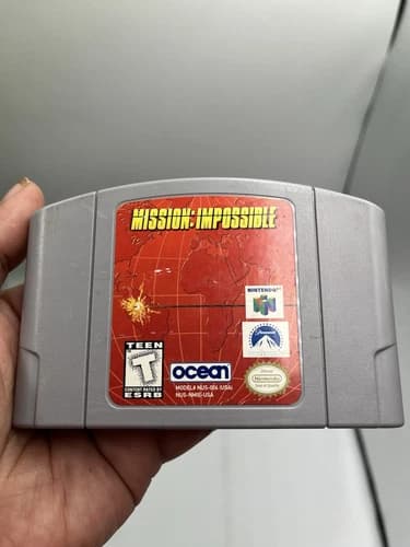 Mission Impossible (Nintendo 64 N64) Authentic N64 Cartridge Only Tested Working