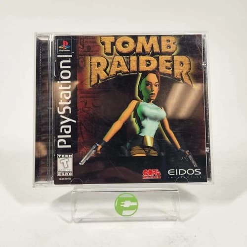 Tomb Raider [Black Label] (Sony PlayStation 1 PS1, 1996)