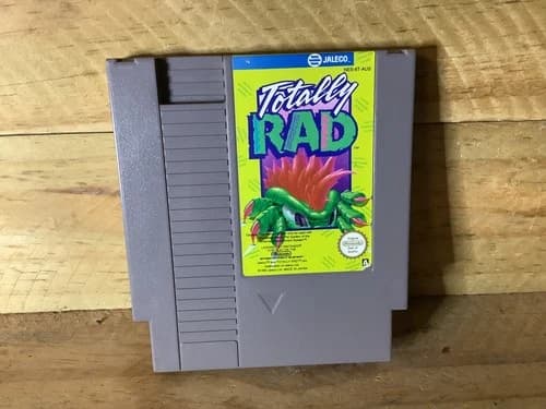 TOTALLY RAD - NES NINTENDO - TESTED & WORKING GAME