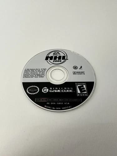 EA Sports NHL 2005 (Nintendo GameCube, 2004) Disc Only