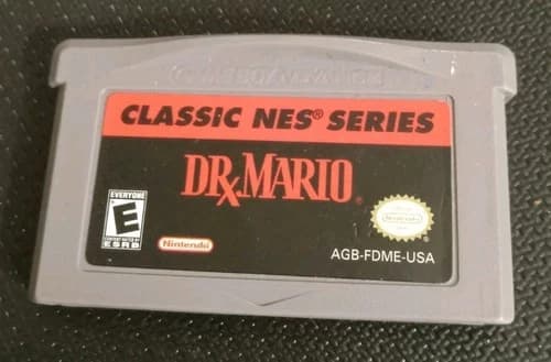 Dr. Mario Classic NES Series Gameboy Advance Original Free Shipping