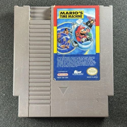 Mario's Time Machine (Nintendo Entertainment System, 1994)