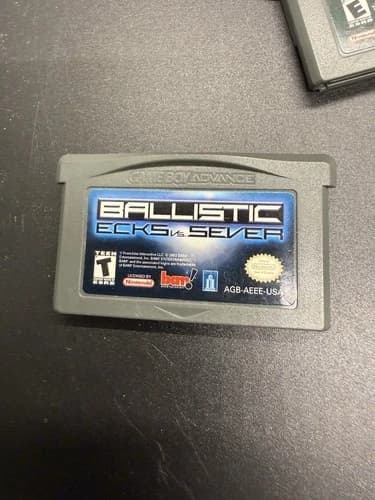 Ballistic: Ecks Vs Sever (Nintendo GameBoy Advance, GBA, 2002) Game Only