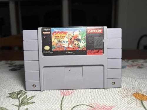 Disney's Goof Troop (Super Nintendo SNES, 1993) Authentic. Working. MIM variant
