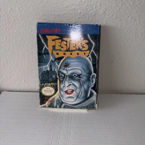 Nintendo NES Game Festers Quest CIB Complete In Box