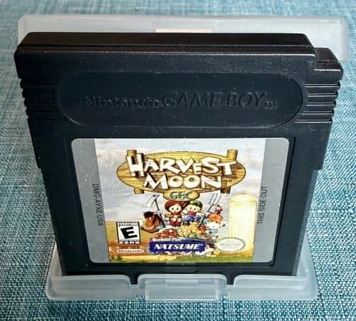 HARVEST MOON GBC (NINTENDO GAME BOY COLOR, 1999) - AUTHENTIC, TESTED