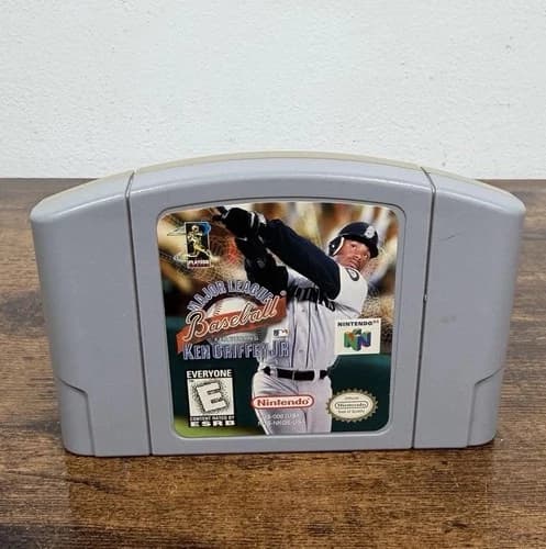 N64 Major League Baseball Featuring Ken Griffey Jr. Nintendo 64, 1998 TESTED
